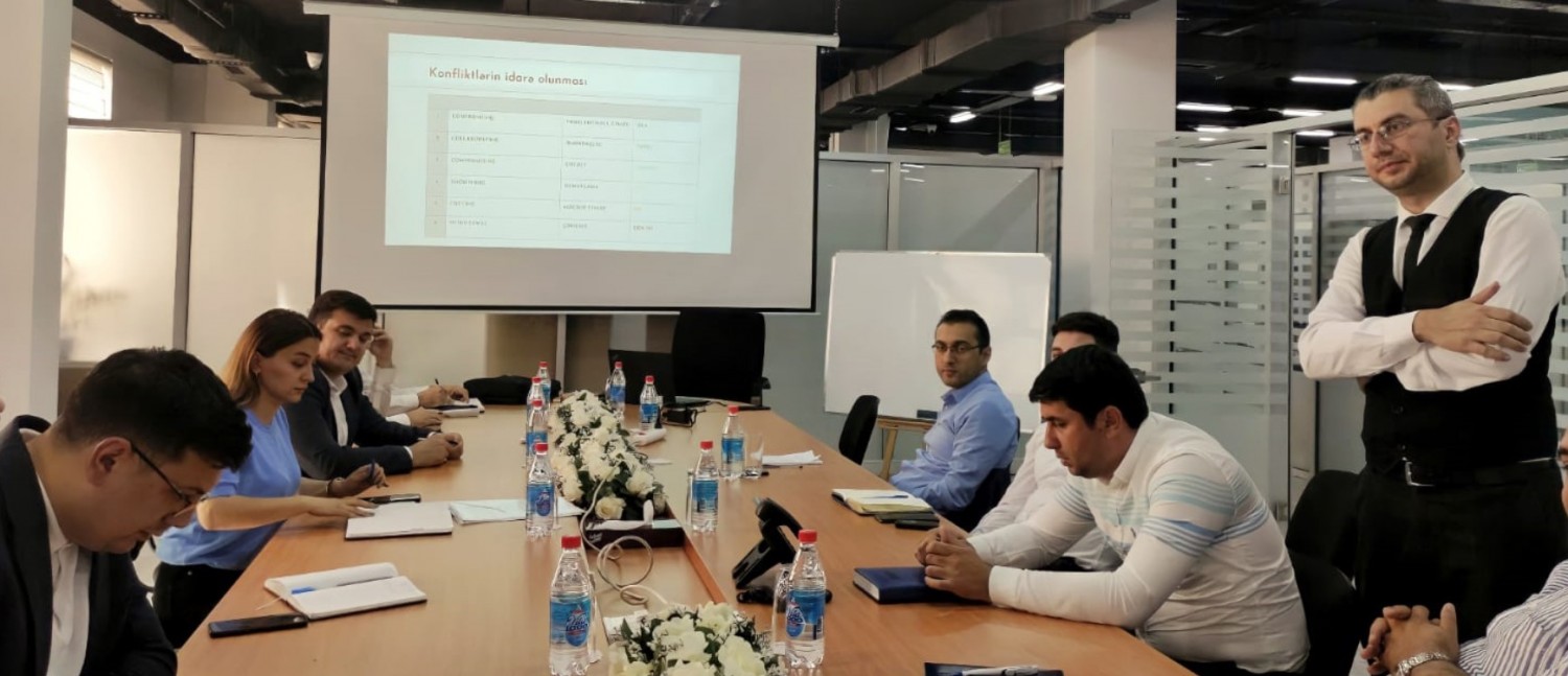 Baku PMC trained the next communication training for " Tamiz Gaz" employees.