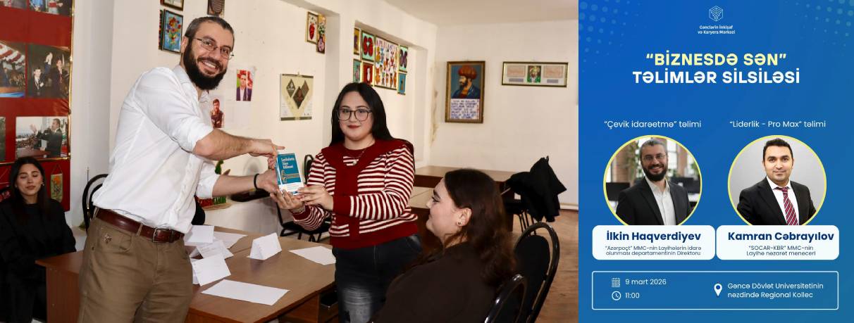 Baku PMC Officially Launches "GƏNC DOSTUM" Social Project in Ganja City with a Deep Dive into Modern Agile Management