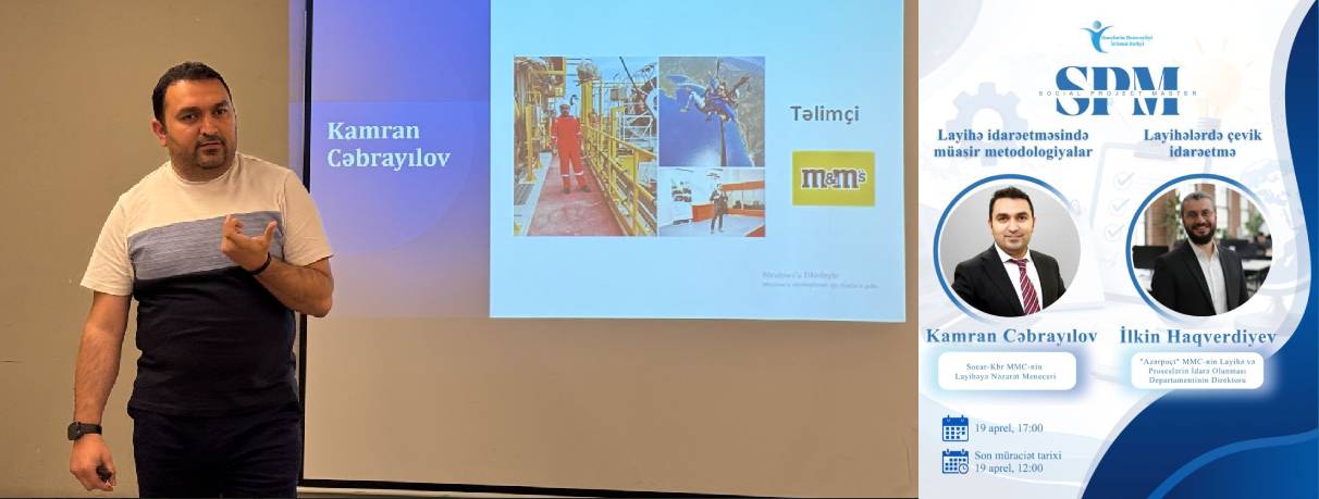 Kamran Jabrayilov Explores Modern Project Methodologies within the "GƏNC DOSTUM" Framework